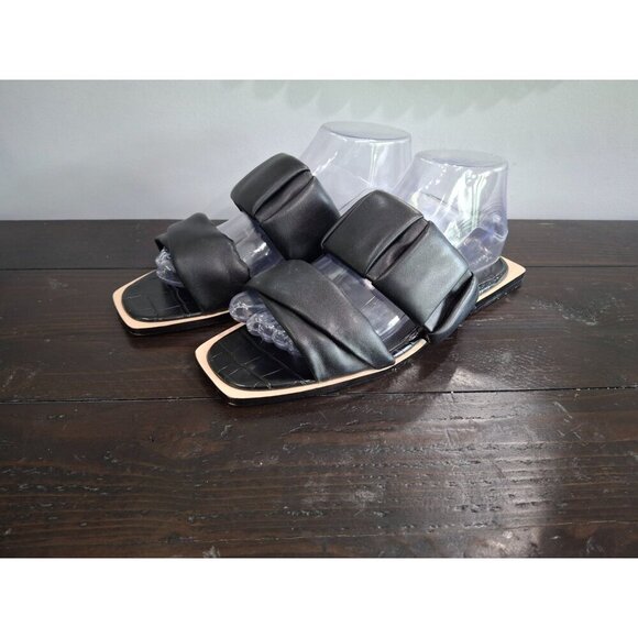 NWOB Circus NY by Sam Edelman Inara Black Flat Sandal/Sz. 7.5M - Picture 3 of 9